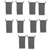 10 Pcs Nylon Drawstring Bag Pouches for Mini Stuff Cellphone Mp3 7 11cm