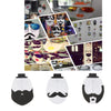 Load image into Gallery viewer, Mustache Face Eyeglasses Sunglasses Spectacles Display Stand Rack Style2