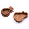 Wood Guitar Picks Plectrum+Pick Holder for Acoustic Electric Guitar Rosewood