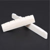 Cream 43mm Bone Nut and Bridge Saddle for Folk Guitar with Polishing Tool