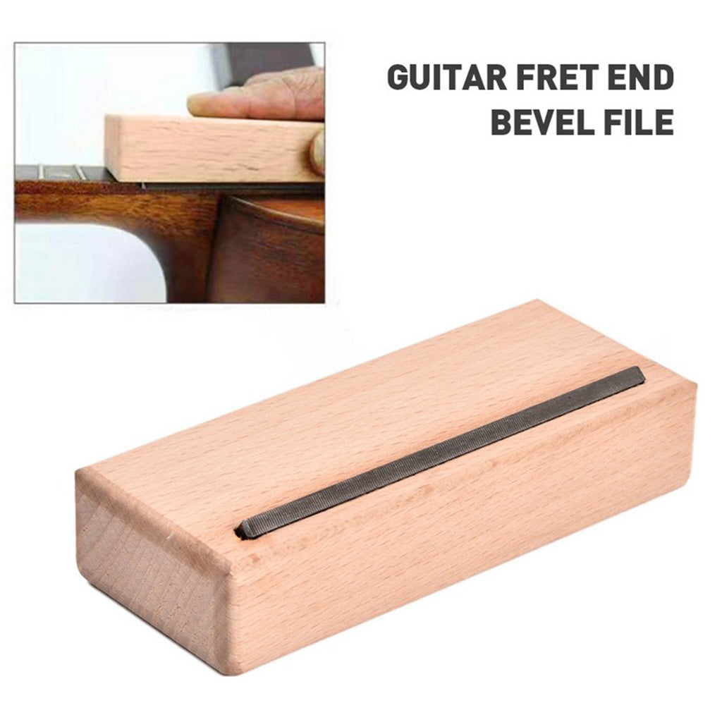 45 Degree Fret Bevel File Tool Guitar Fret Edge Crowning Luthier Tools