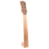 Unfinished Guitar Neck Mahogany Neck for Acoustic Guitar DIY Replacement