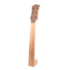 Unfinished Guitar Neck Mahogany Neck for Acoustic Guitar DIY Replacement