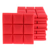 6pcs Acoustic Wedge Foam Sound Absorption Panels for Audio Equipment Red