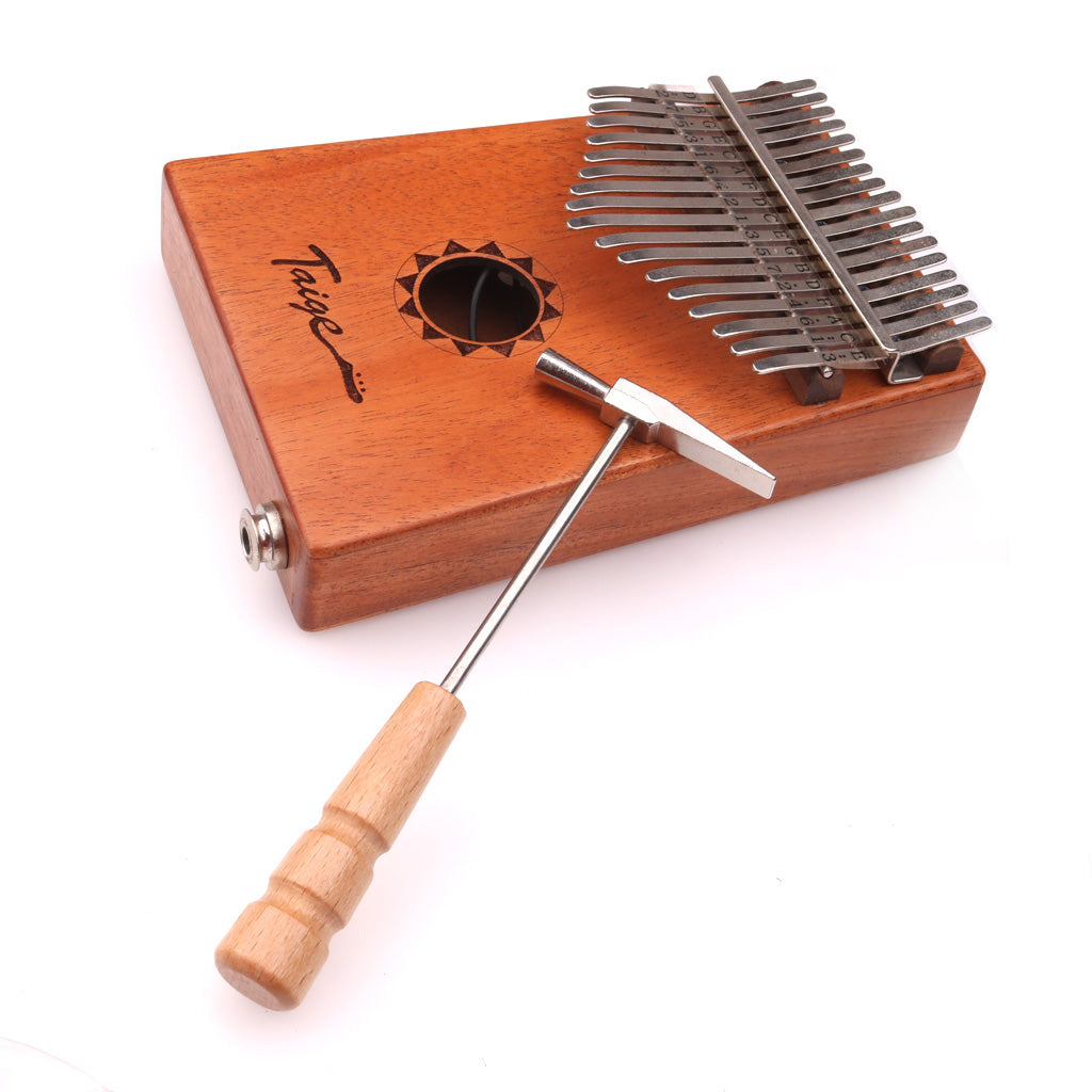 Kalimba Thumb Piano Tuning Tool+Fingertip Protectors+Note Sticker+Pickup