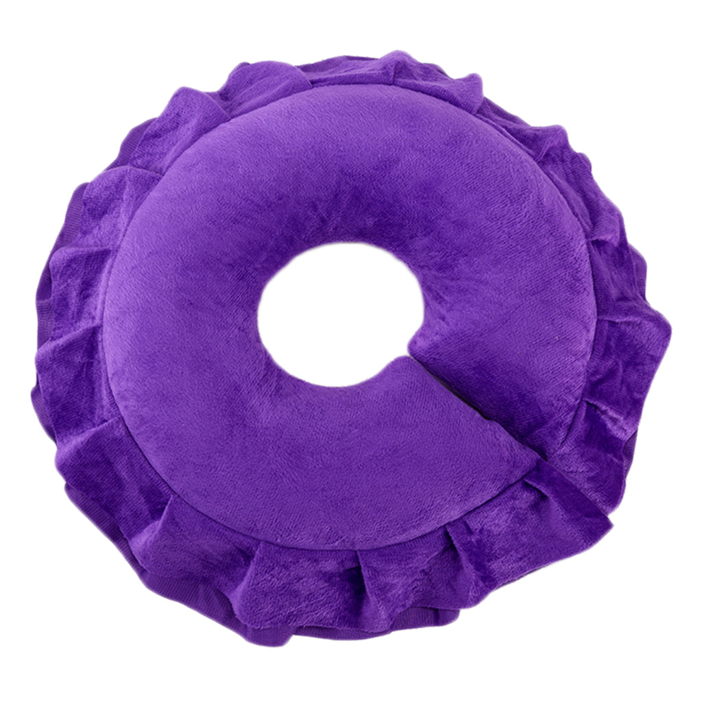 Washable SalonSpa Massage Table Cradle Face Head Relax Pillow Cushion Purple