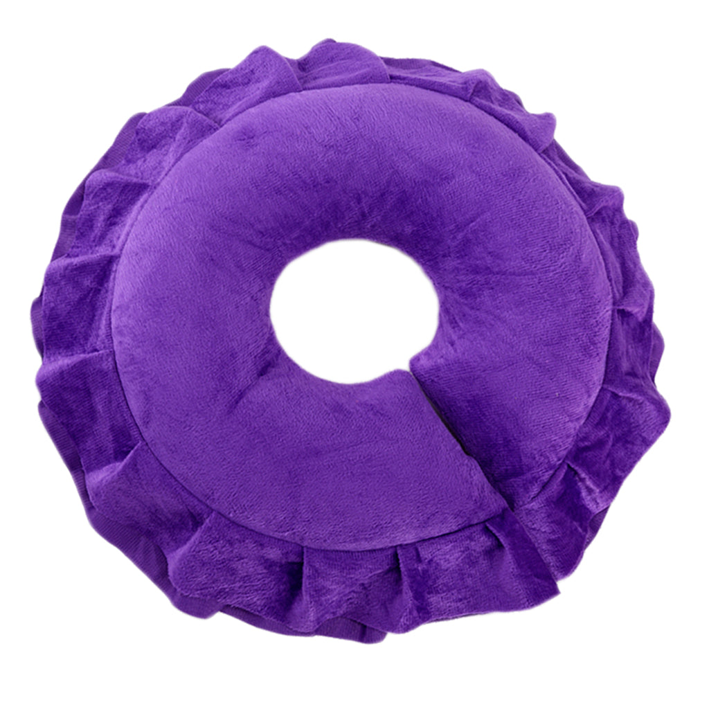 Washable SalonSpa Massage Table Cradle Face Head Relax Pillow Cushion Purple