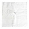 100 Pcs Disposable Non Woven Face Rest Cradle Covers With Cross Cut White