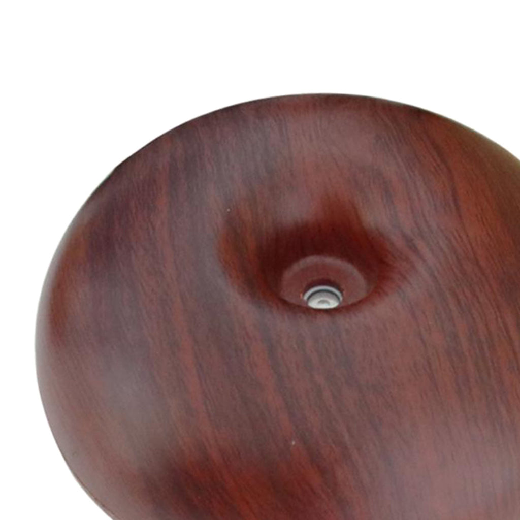 175ml Wood Grain Humidifier Mute Bedroom USB Spray Humidifiers Dark Brown