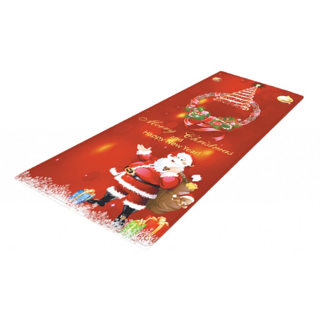 Christmas Floor Mat Living Room Area Carpet Rug 47x16inch Santa