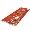 Christmas Floor Mat Living Room Area Carpet Rug 47x16inch Santa