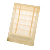 Tie-Up Shade Lace Voile Curtain Cafe Net Curtains for Kitchen Yellow_S