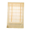 Tie-Up Shade Lace Voile Curtain Cafe Net Curtains for Kitchen Yellow_S