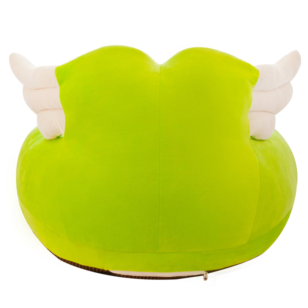 Cartoon Baby Toddler Learn to Sit Fold Sofa Chairs Armchair Cover Green