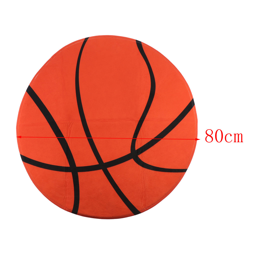 Floor Dirt Trapper Mats Entrance Rug Shoes Scraper Carpet Basketball Shape