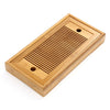 1 Pc Bamboo Classic  Reservoir Tea Tray Chinese Gongfu Tea Table Tray Small