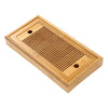 1 Pc Bamboo Classic  Reservoir Tea Tray Chinese Gongfu Tea Table Tray Small