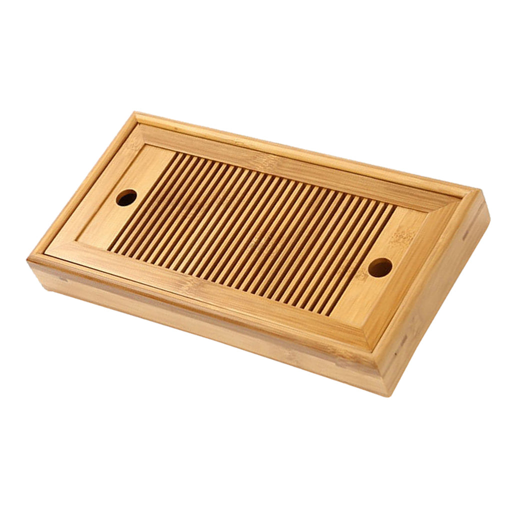 1 Pc Bamboo Classic  Reservoir Tea Tray Chinese Gongfu Tea Table Tray Small