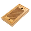 1 Pc Bamboo Classic  Reservoir Tea Tray Chinese Gongfu Tea Table Tray Small