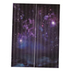 Starry Sky Printed 3D Window Curtains for Living Room Bedroom Decor 150x166cm