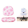 Elastic Separate Office Computer Rotating/Swivel Chair Cover  Rose_Pink