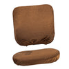 Removable Stretchable Slipcover Office Computer Chair Covers Brown