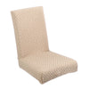 Dining Room Chair Cover Stool Seat Protector Banquet Chair Slipcover Beige