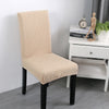 Dining Room Chair Cover Stool Seat Protector Banquet Chair Slipcover Beige