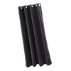 Solid Color Blackout Window Curtains Panels for Bedroom Black 52x63inch