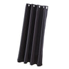 Solid Color Blackout Window Curtains Panels for Bedroom Black 52x63inch