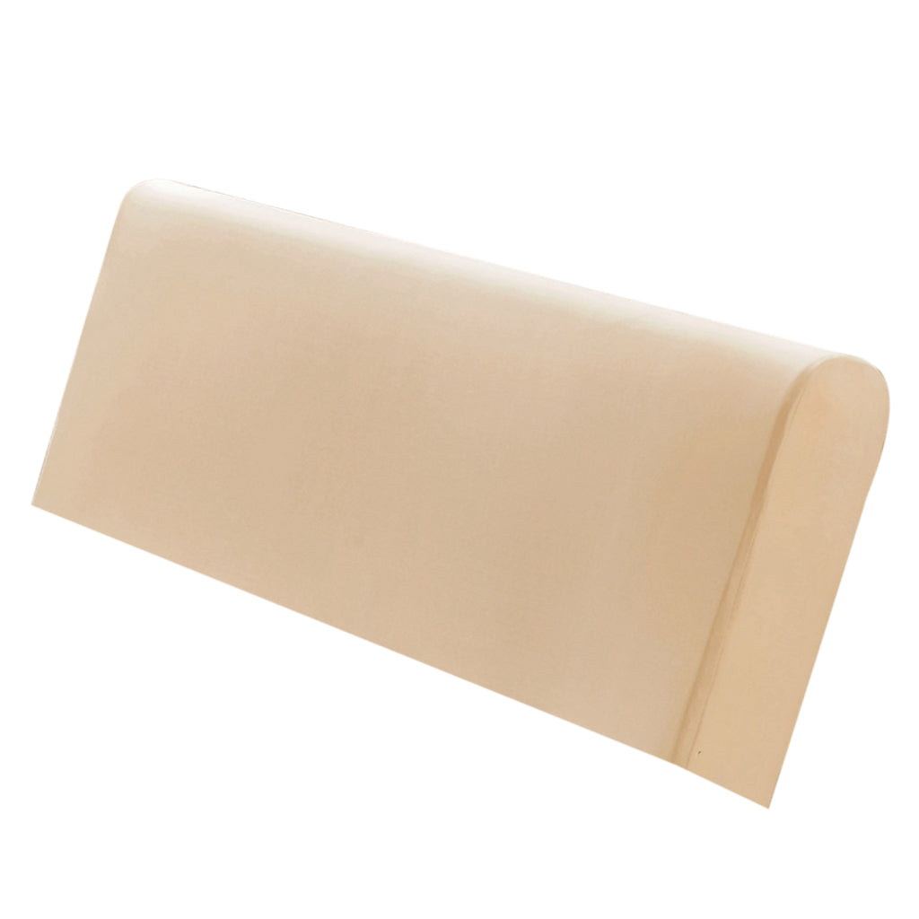 Dustproof Stretchable Bedroom Bed Headboard Cover Protector Beige