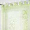 Sheer Voile Roman Blinds Curtains for Bedroom Kitchen Balcony Green-140×155cm
