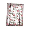 Kitchen Window Short Roman Blinds Curtains Panel Purple Peony 60x140cm