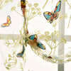 Kitchen Window Short Roman Blinds Curtains Panel Butterfly 80x140cm