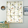 Kitchen Window Short Roman Blinds Curtains Panel Butterfly 80x140cm