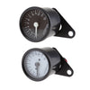 12V Universal Motorcycle Tachometer Meter LED Backlight RPM Black