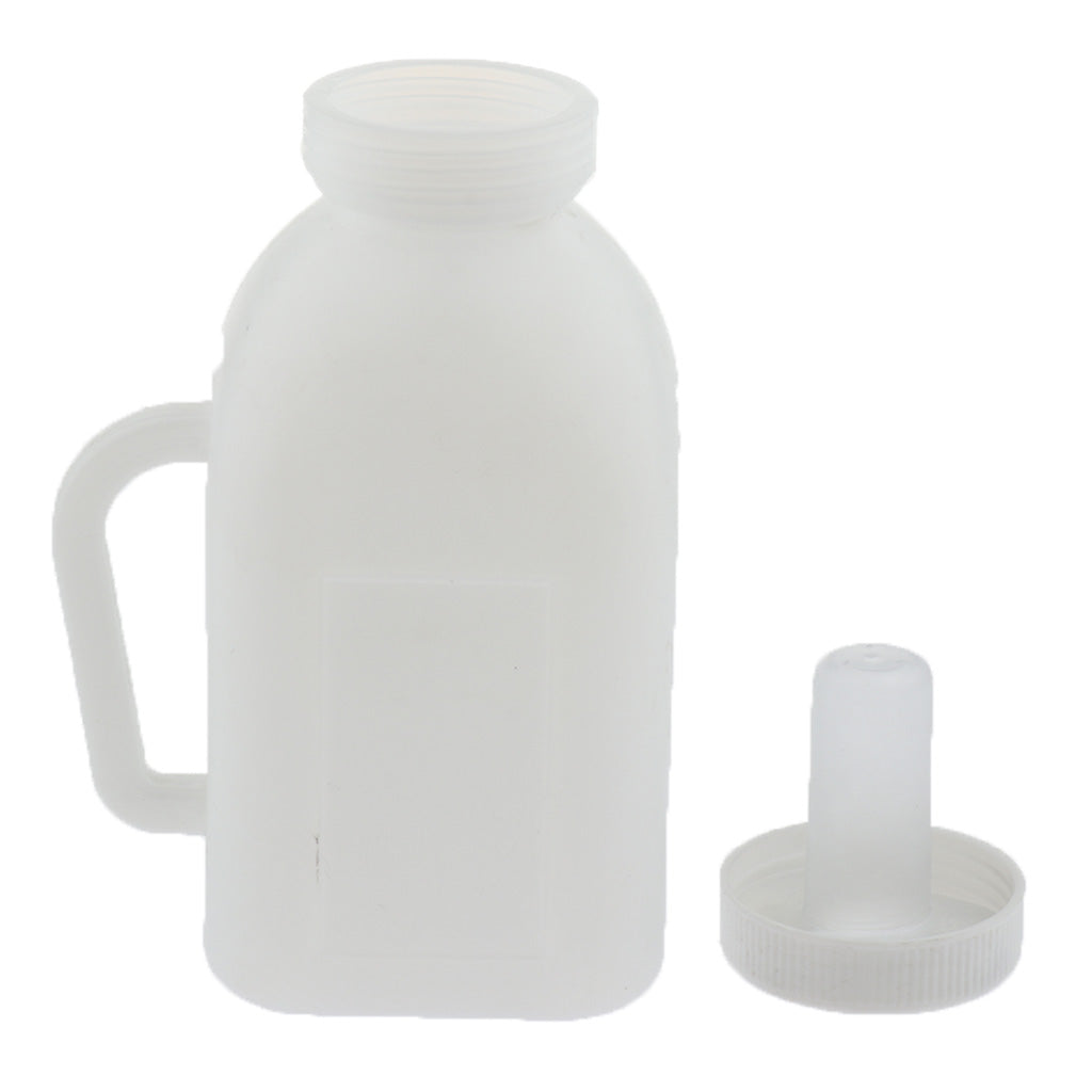 1 Pc Calves Milk Feeding Bottle with Silicone Nipple Farm Baby Bottle 2L