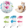 Adjustable Height Pet Dog and Cat Cage Water Bottle Dispenser Pink