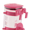 Adjustable Height Pet Dog and Cat Cage Water Bottle Dispenser Pink