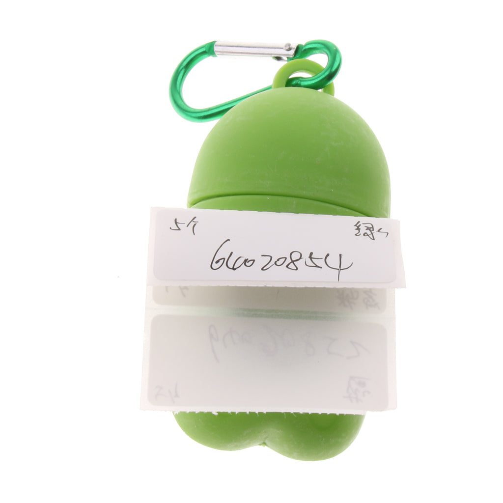 5 Pcs Dog Pooper Bags Pet Dog Poop Dispenser Box Disposable Waste Bag Green