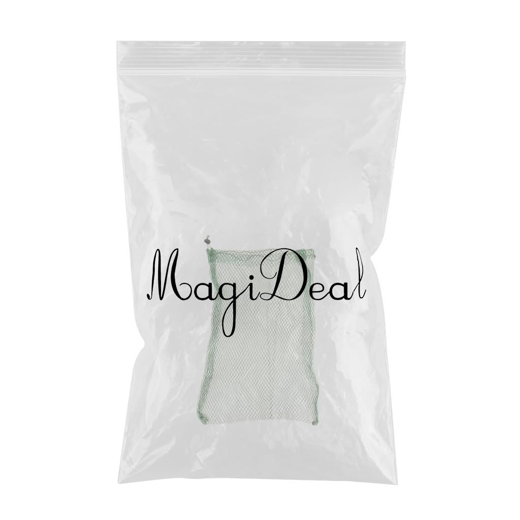 5pcs Nylon Mesh Aquarium Pond Filter Media Net Bag Green