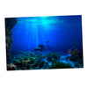 Fish Tank Single-sided Adhesive Background Sticker Marine 122x46cm