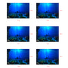 Fish Tank Single-sided Adhesive Background Sticker Marine  61x30cm