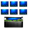 Fish Tank Single-sided Adhesive Background Sticker Marine  61x30cm