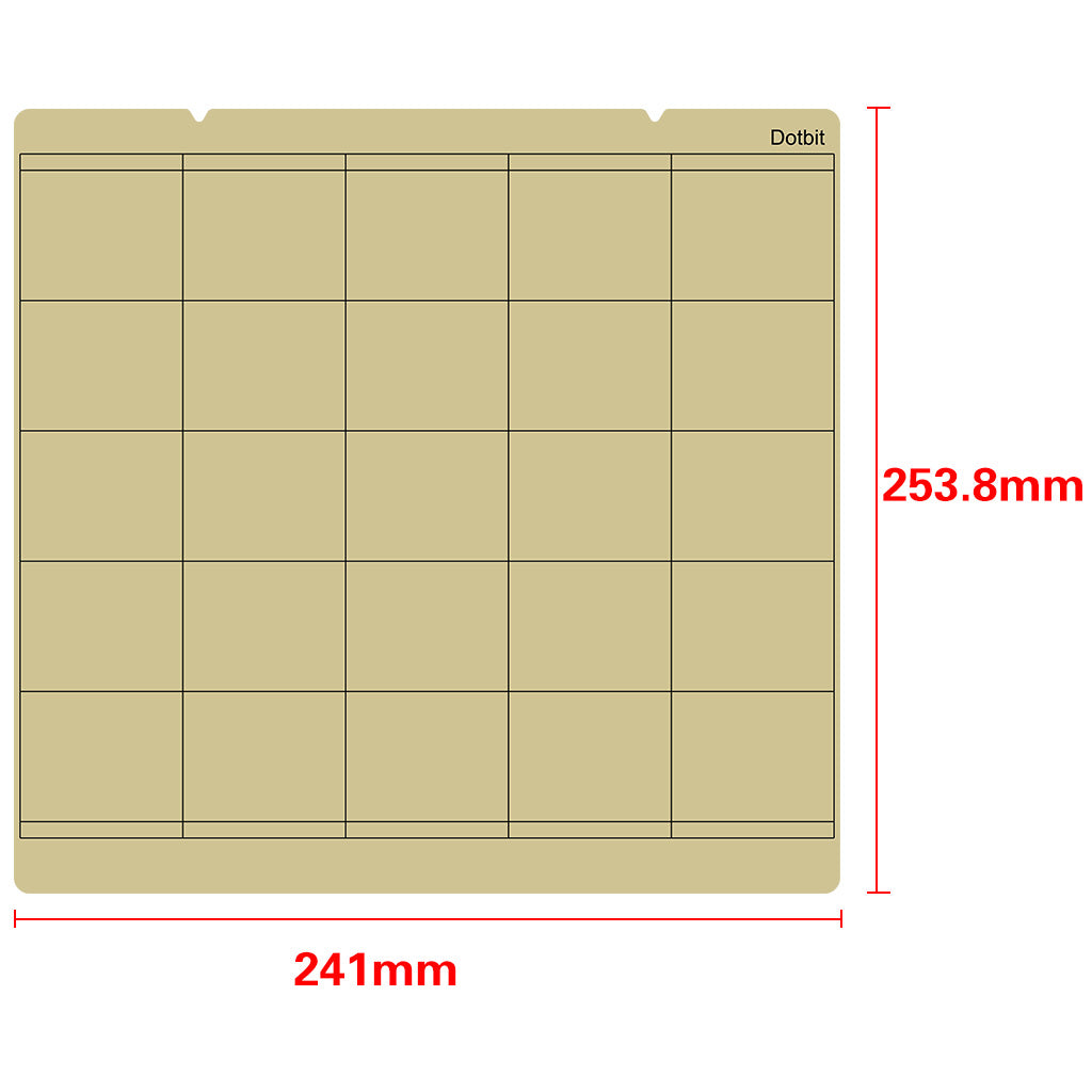 3D Printer Steel Heat Bed+Build Plate Surface Platform Sticker Gold for MK3