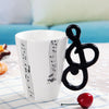 400ml Musical Instruments Ceramic Mug Coffee Cup Music Cup Gift Note B