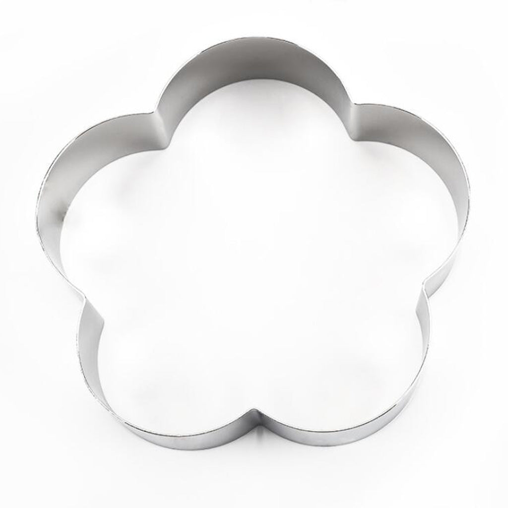 Stainless Steel flower Cake Mousse Baking Mousse Form Ring Mold 22X22cm