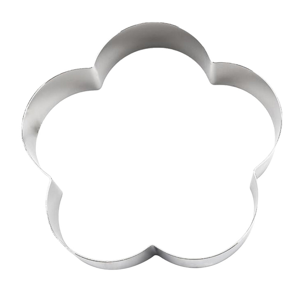 Stainless Steel flower Cake Mousse Baking Mousse Form Ring Mold 22X22cm