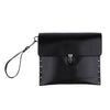 Genuine Leather Hair Scissors Bag Shear Case Barber Tool Holster Pouch Black