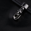 Genuine Leather Hair Scissors Bag Shear Case Barber Tool Holster Pouch Black